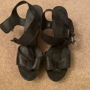 Franco Sarto Sandal Cork Wedges size 9.5